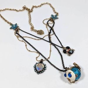 Betsey Johnson Jewelry - Betsey Johnson Fish & Crab Necklace Betsey Johnson Jewelry - Betsey Johnson Fish & Crab Necklace
